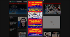 Desktop Screenshot of orientalkarate.com